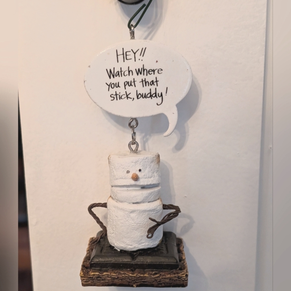 The Original S'mores Ornament Funny S'mores Chocolate Christmas Collectable